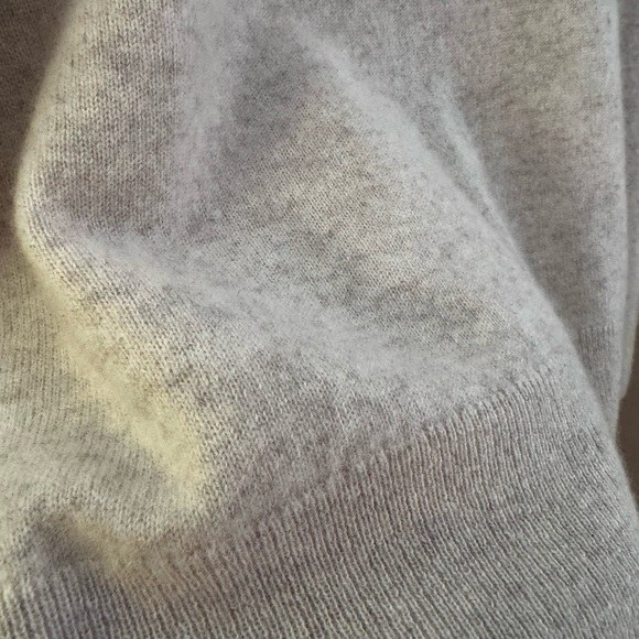 Cashmere hoodie size Large oatmeal/beige/warm grey - Picture 6 of 7